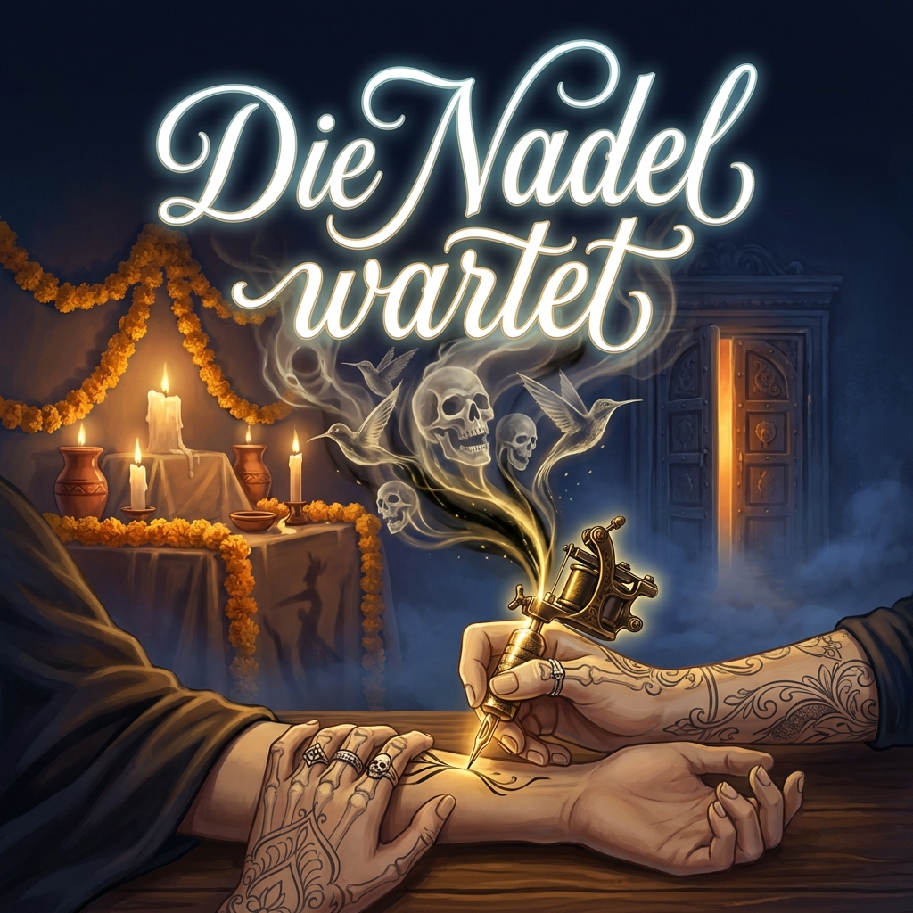Die Nadel wartet